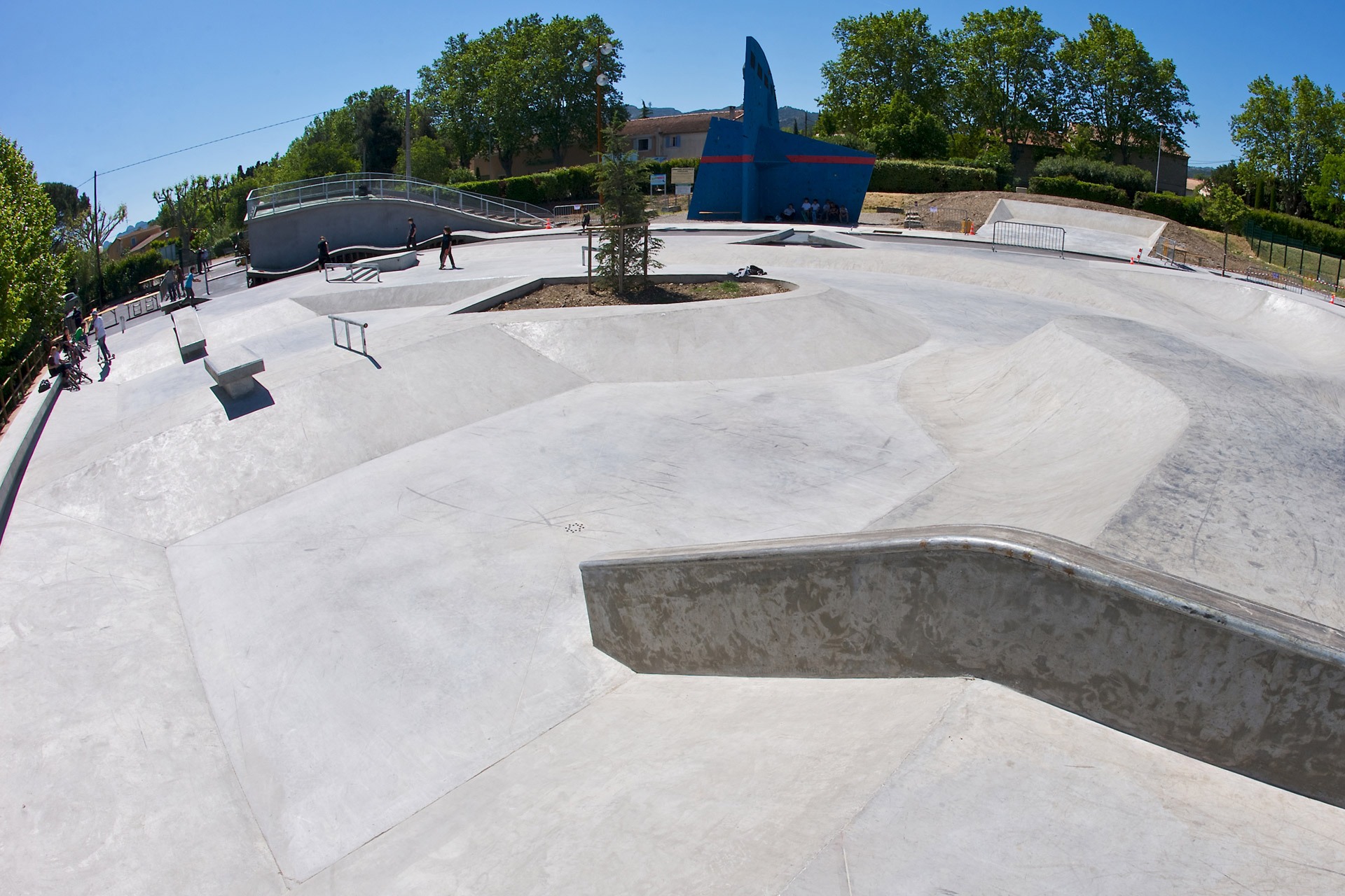 Crau Pôle Skatepark Saint Rémy de Provence Skate Spot 4/5