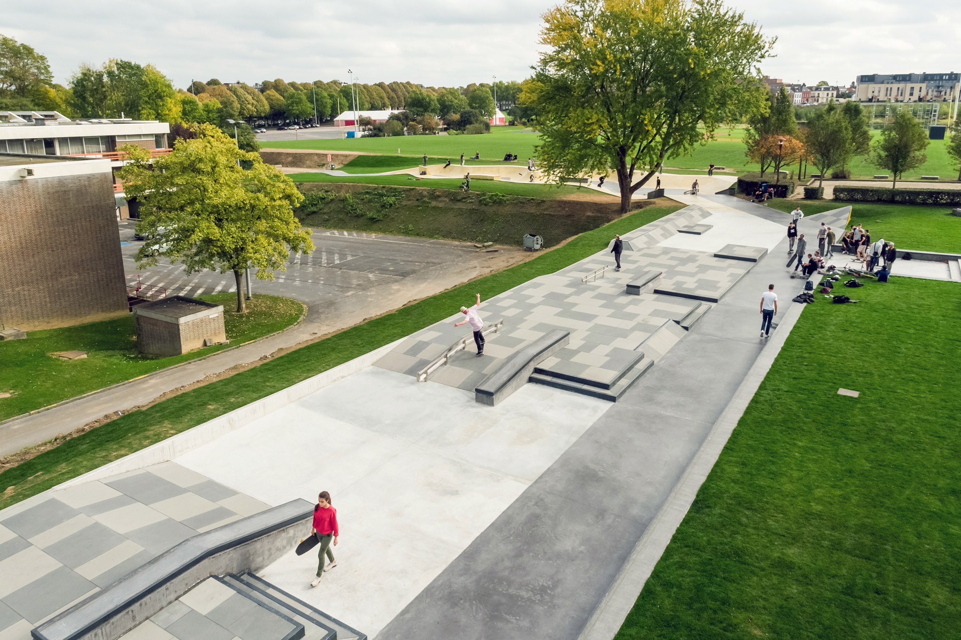 Plaine des Brig Skatepark Tournai Skate Spot 4/5