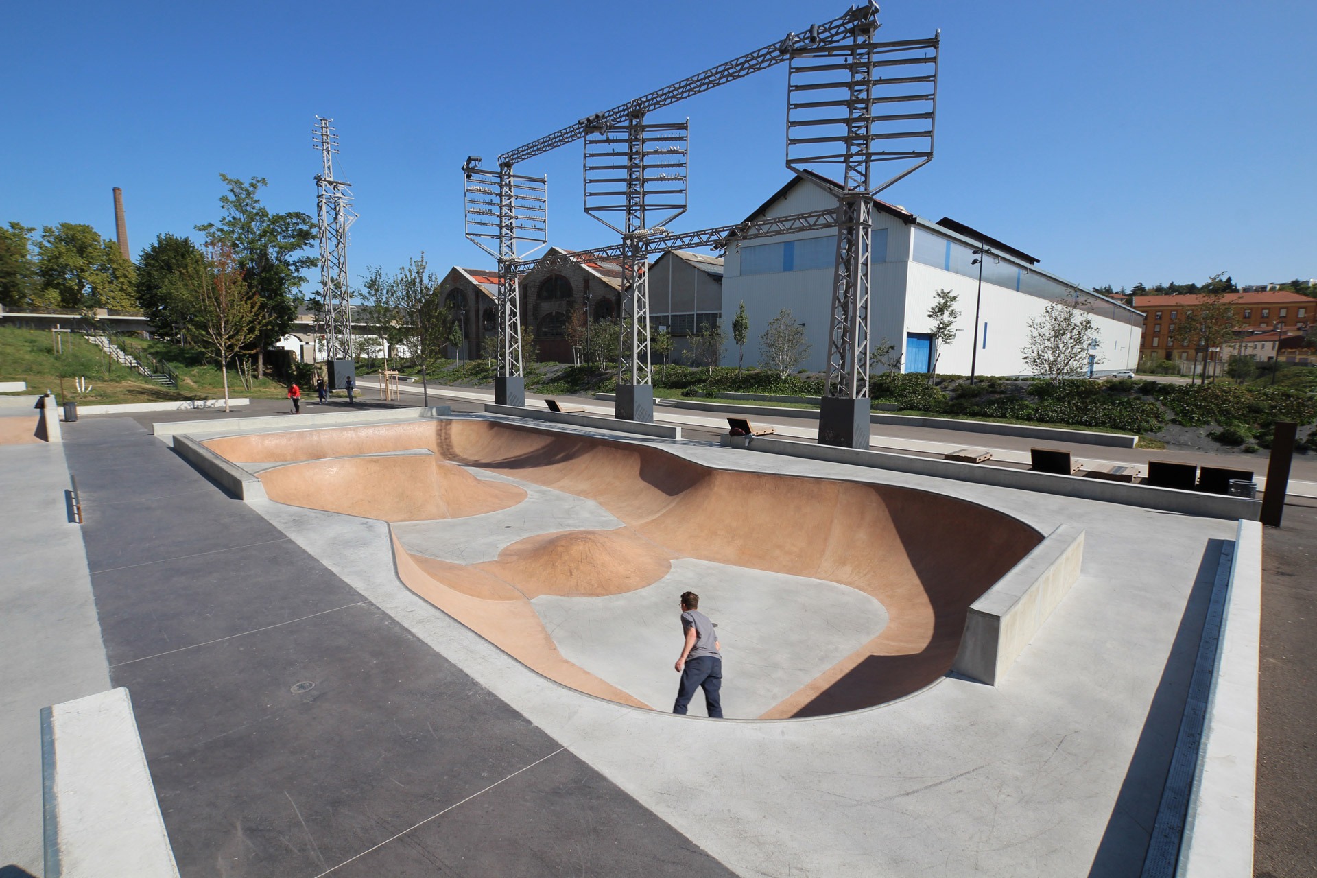 Novaciéries Skatepark Saint Chamond Skate Spot 4/5