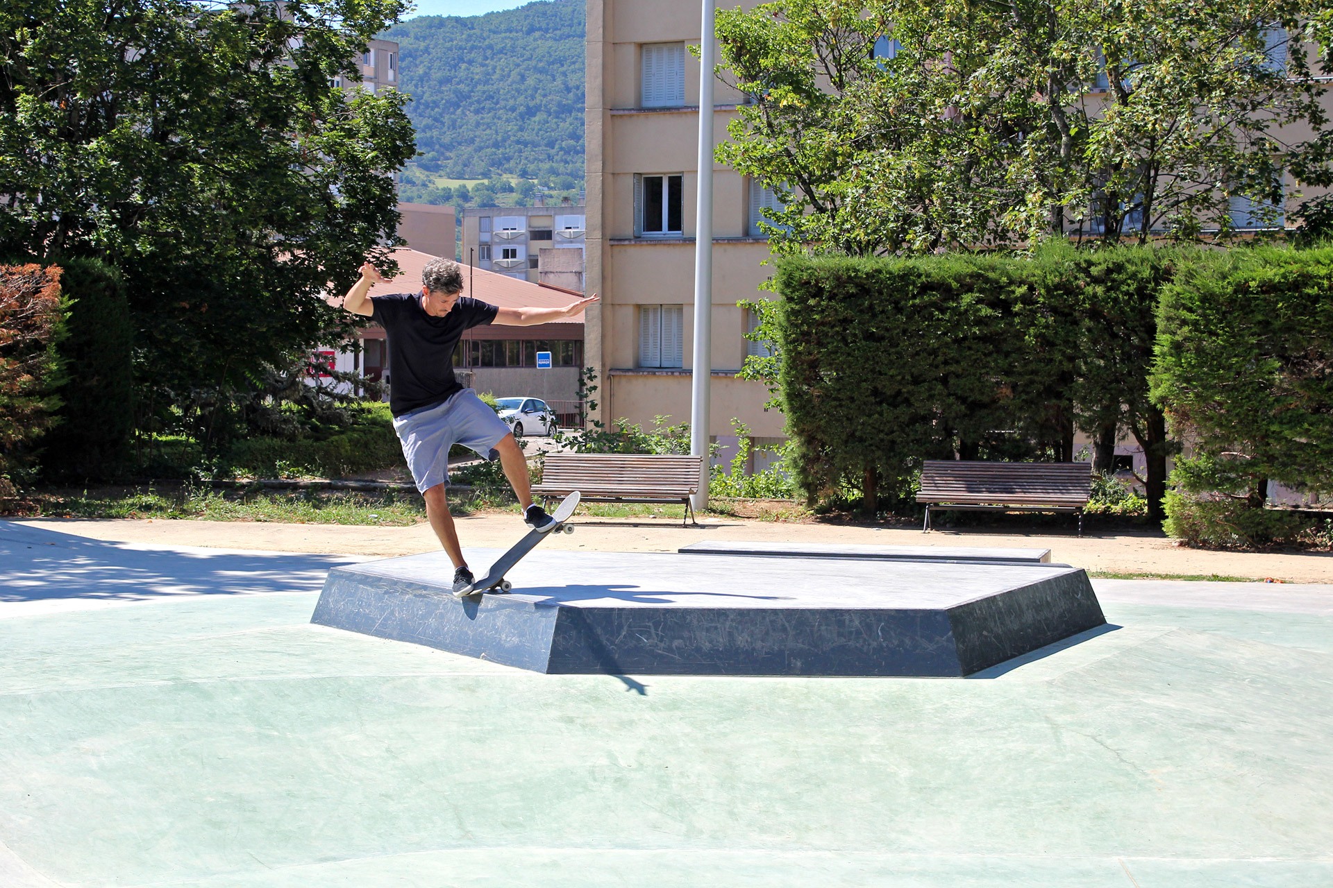 Europe Unie Skatepark Privas Skate Spot 4/5