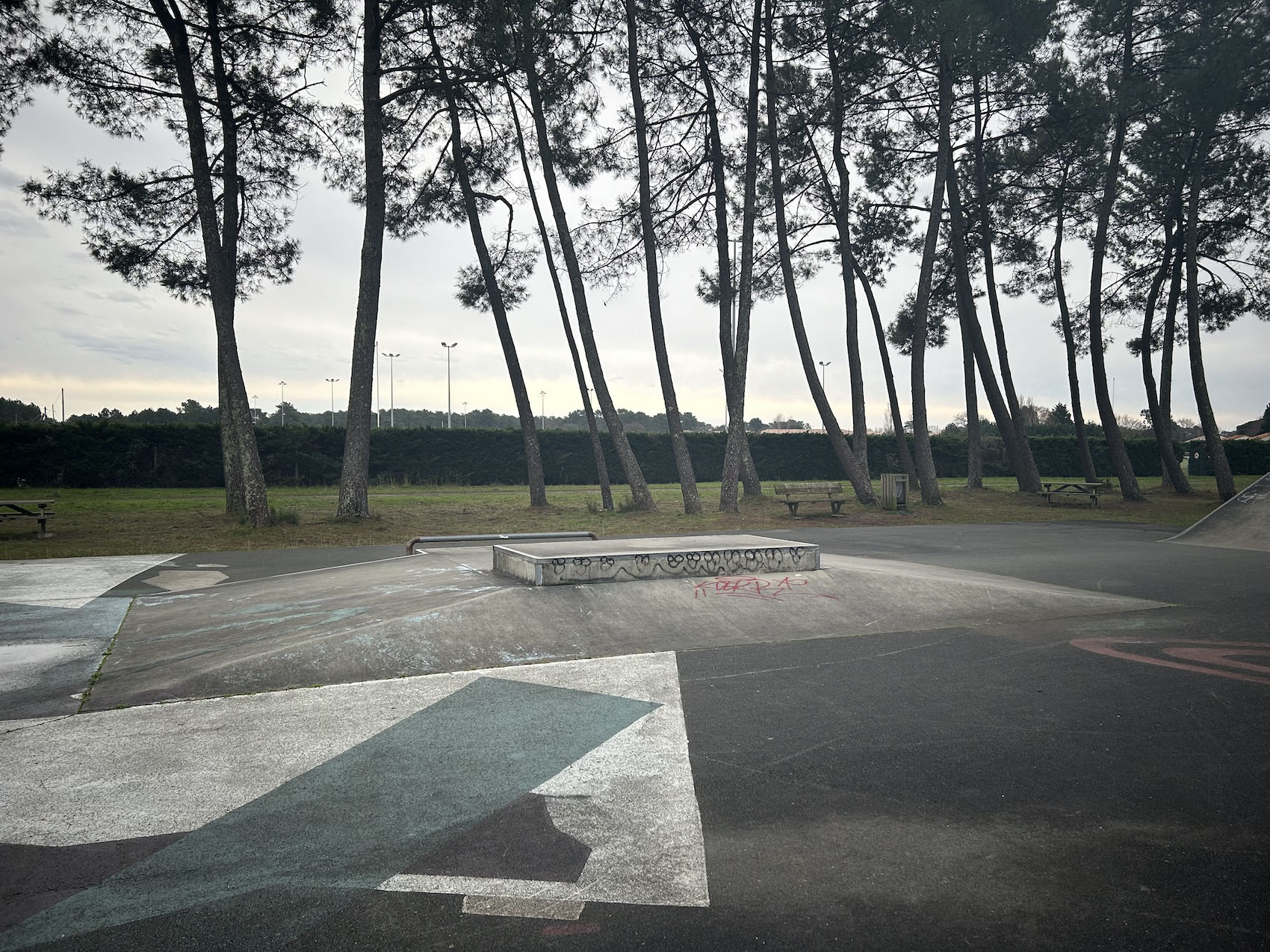 Cazaux Skatepark La Teste de Buch Skate Spot 2/5