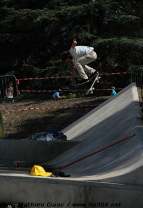 Quinconces Bowl Bagnères de Luchon Skate Spot 3/5