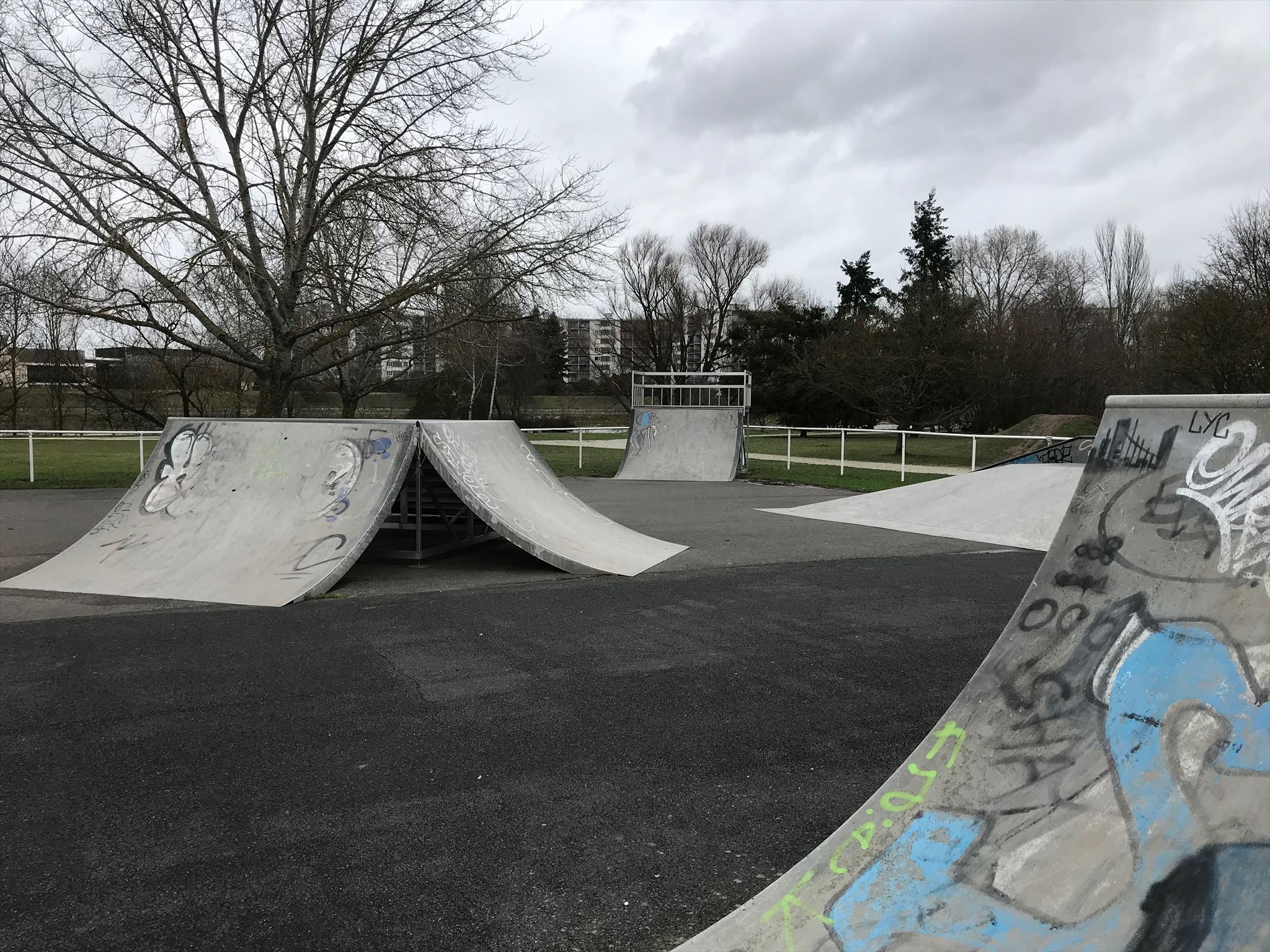 Île de Balzac Skatepark Tours Skate Spot 3/5