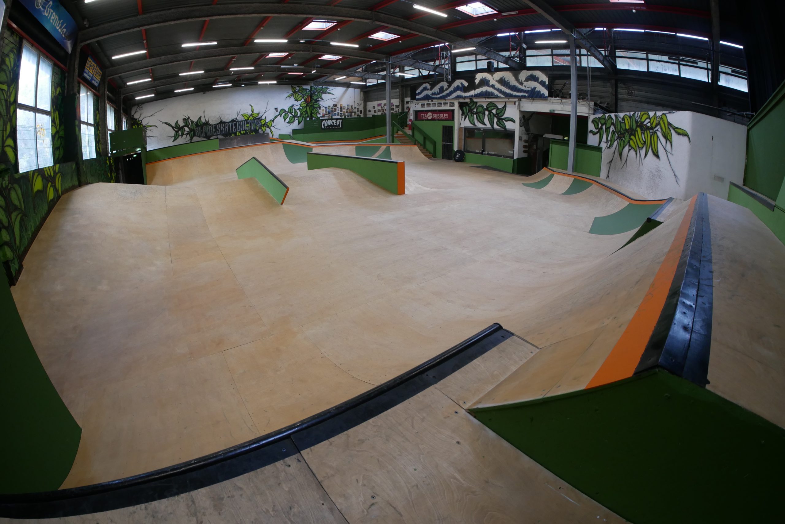 La Bifurk Indoor Grenoble Skate Spot 4/5