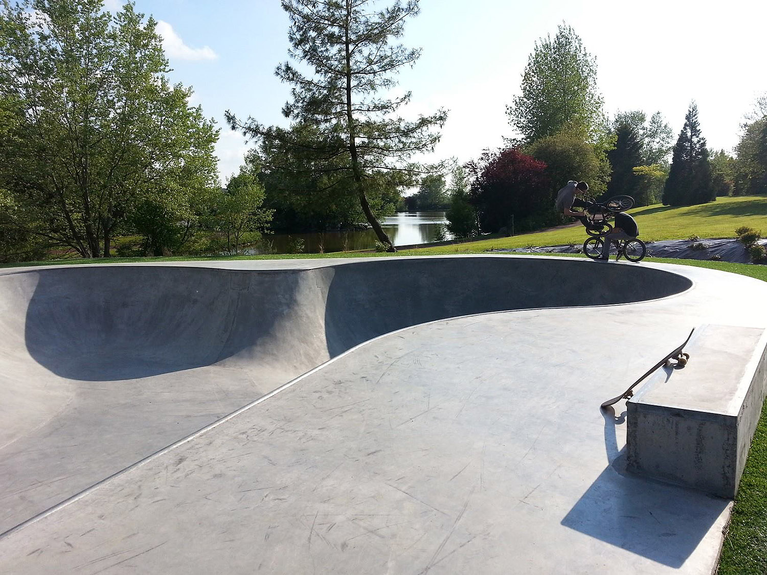 Beny Bocage Bowl Souleuvre en Bocage Skate Spot 4/5