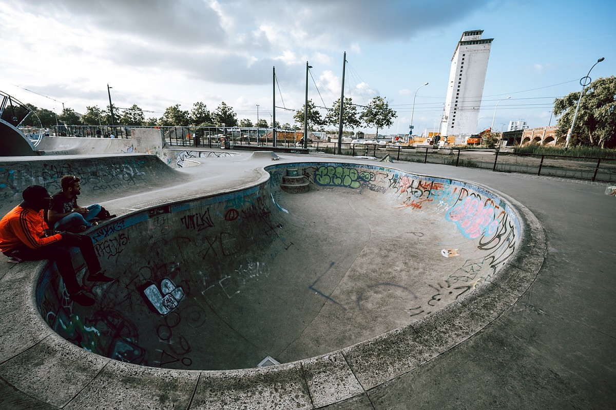 Park Noord Bowl Antwerpen Skate Spot 5/5