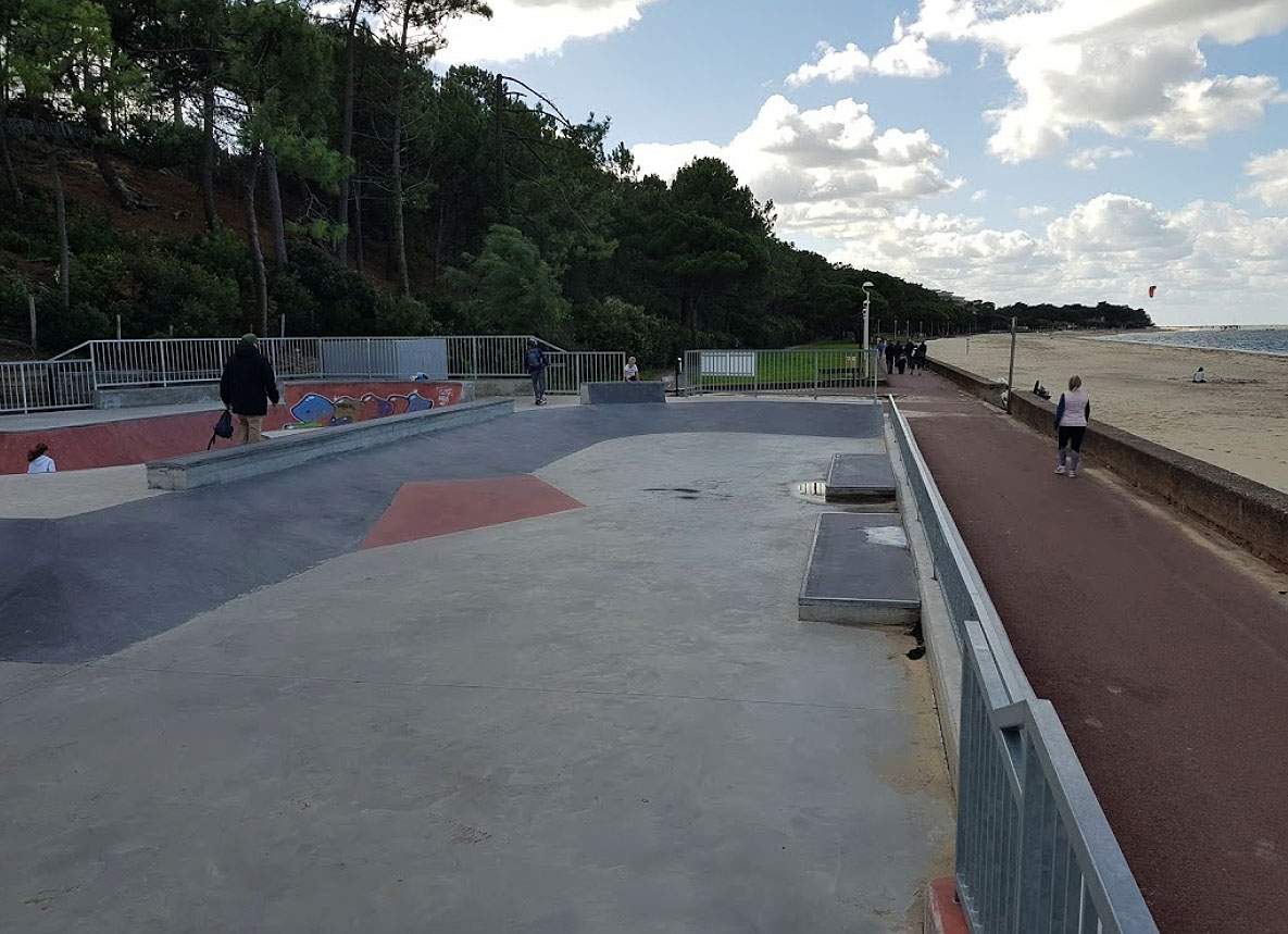 Plage de Pereire Bowl Arcachon Skate Spot 4/5