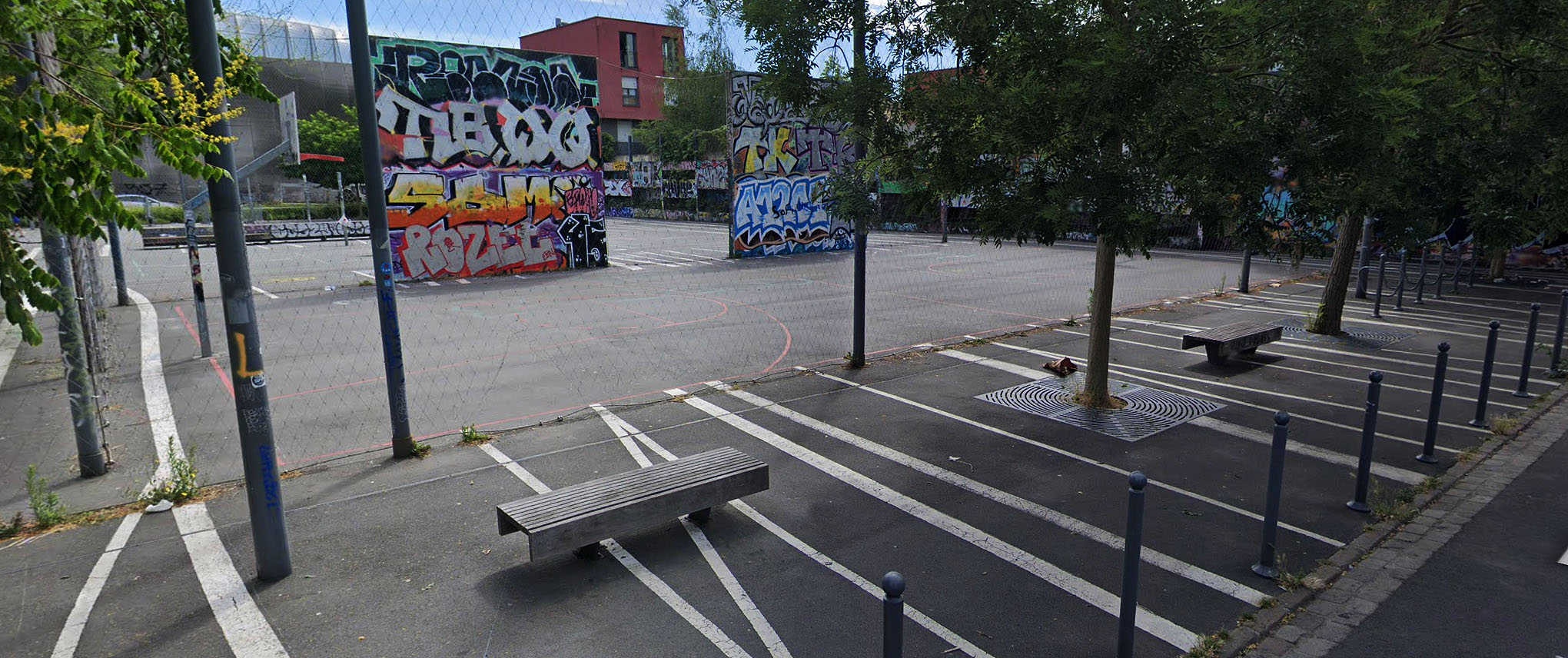 Place d'Oujda Spot Street Lille Skate Spot 3/5