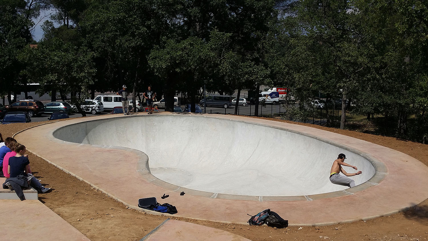 Collège d' Aurumy Skatepark Fuveau Skate Spot 4/5