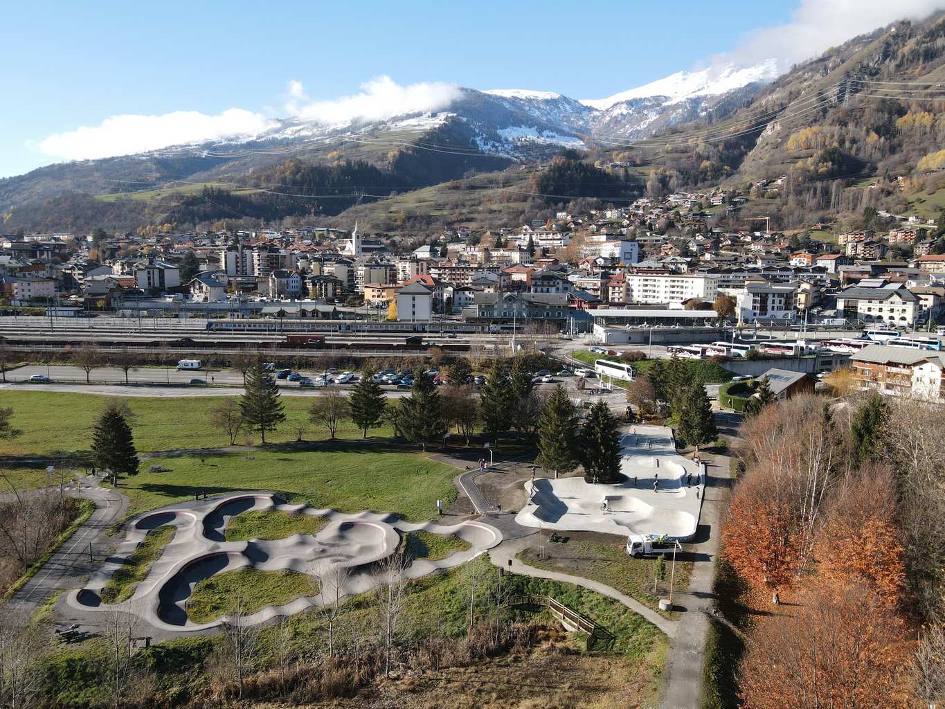 La Gare Skatepark Bourg Saint Maurice Skate Spot 4/5