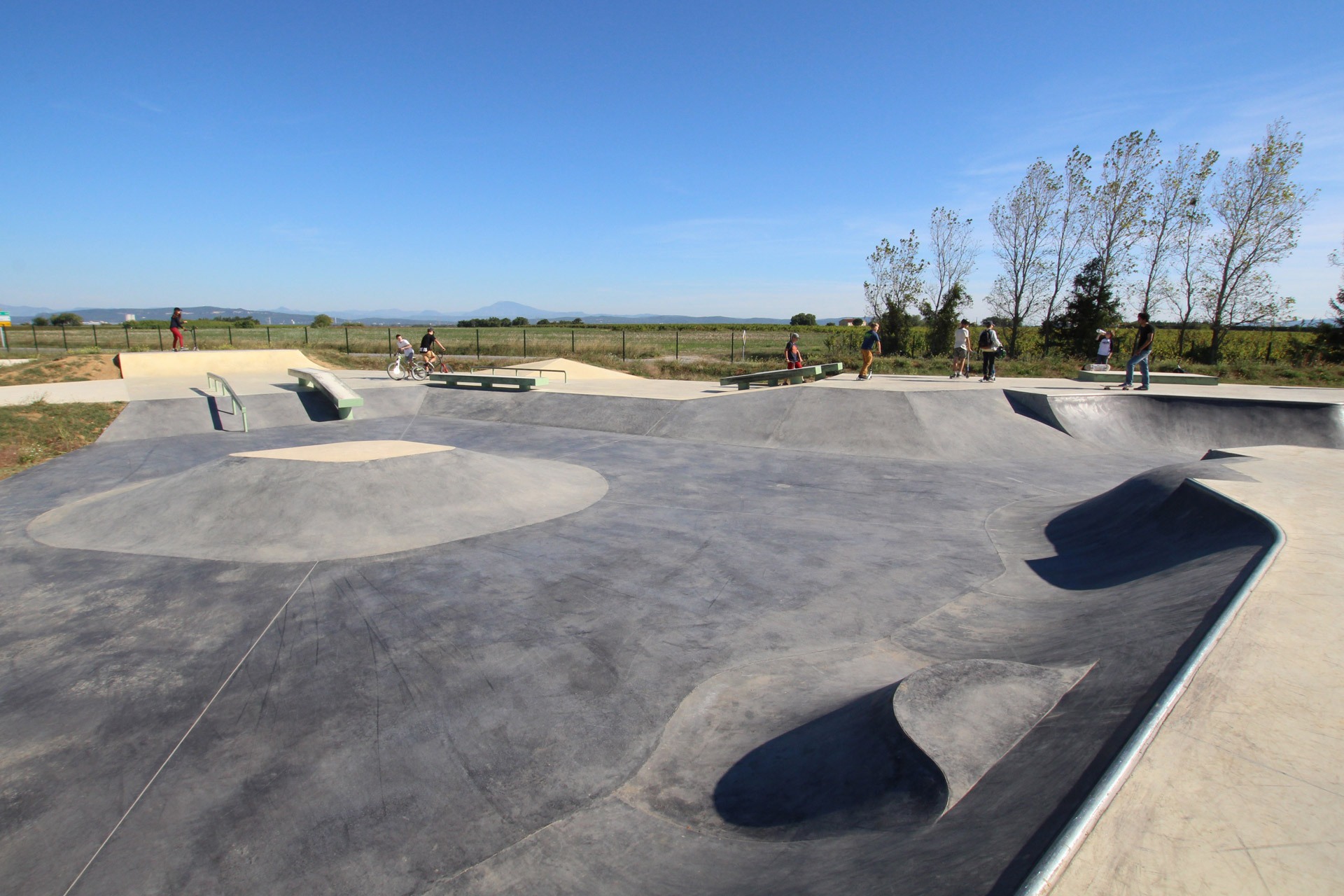 Complexe Sportif Skatepark Saint Marcel d' Ardèche Skate Spot 3/5