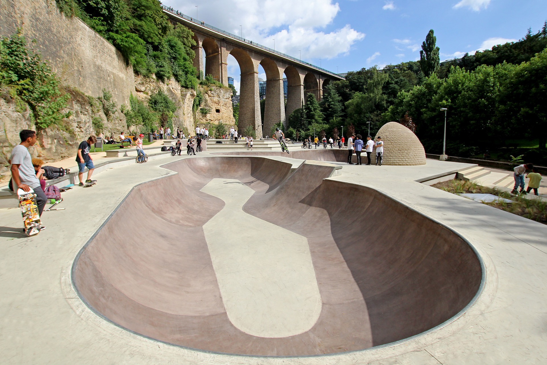 Péitruss Skatepark Luxembourg Skate Spot 5/5