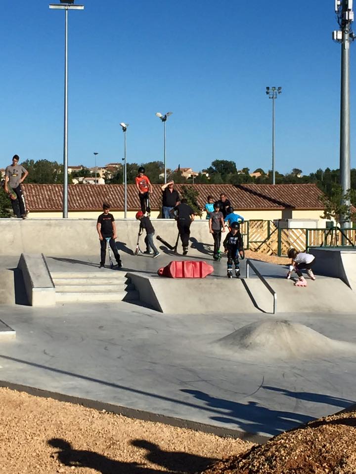 École de musique Skatepark Rousson Skate Spot 3/5