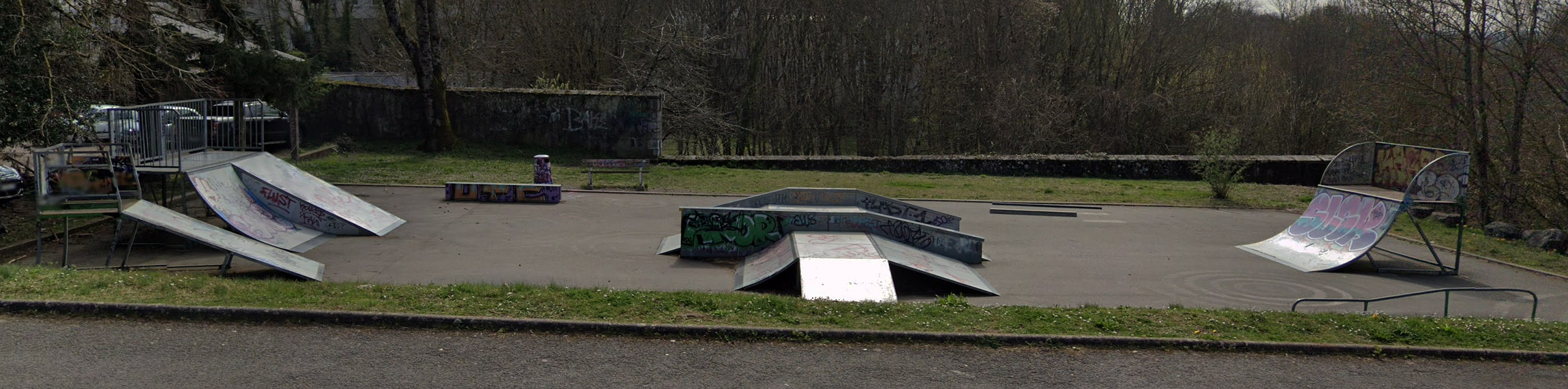 Viaduc de Bourran Skatepark Rodez Skate Spot 2/5