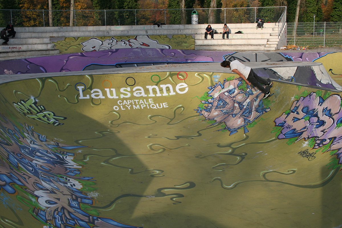 Vidy Bowl Lausanne Skate Spot 4/5