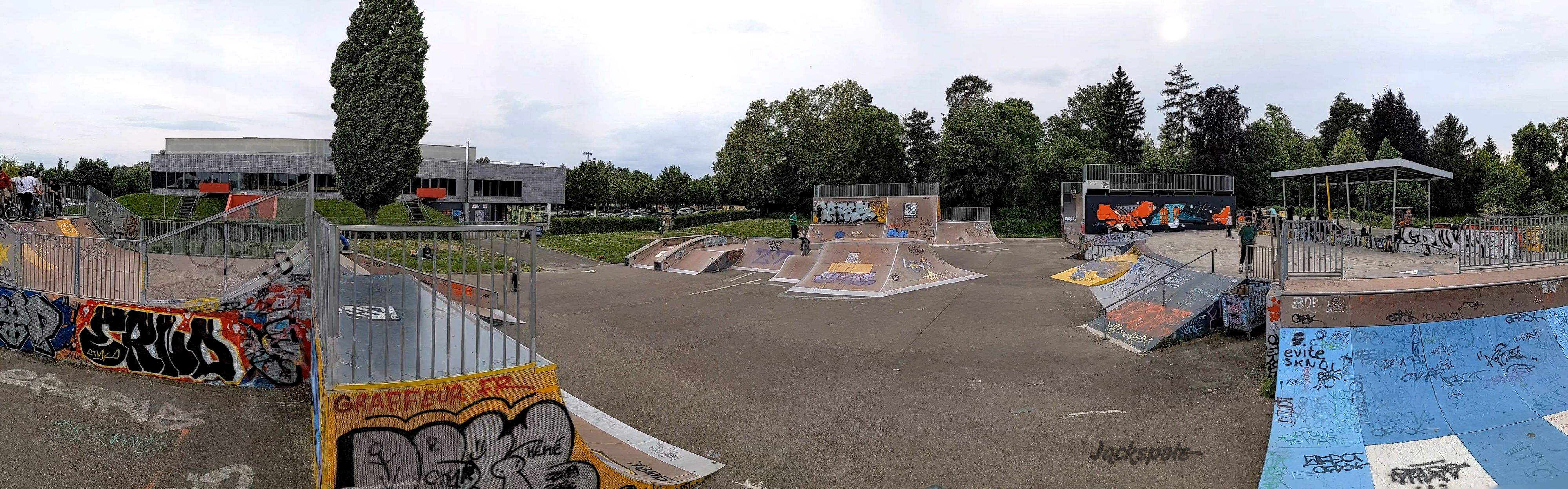 La Rotonde Skatepark Strasbourg Skate Spot 4/5