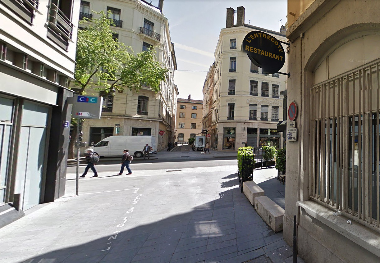 Mulet Street Spot Street Lyon Skate Spot 1/5