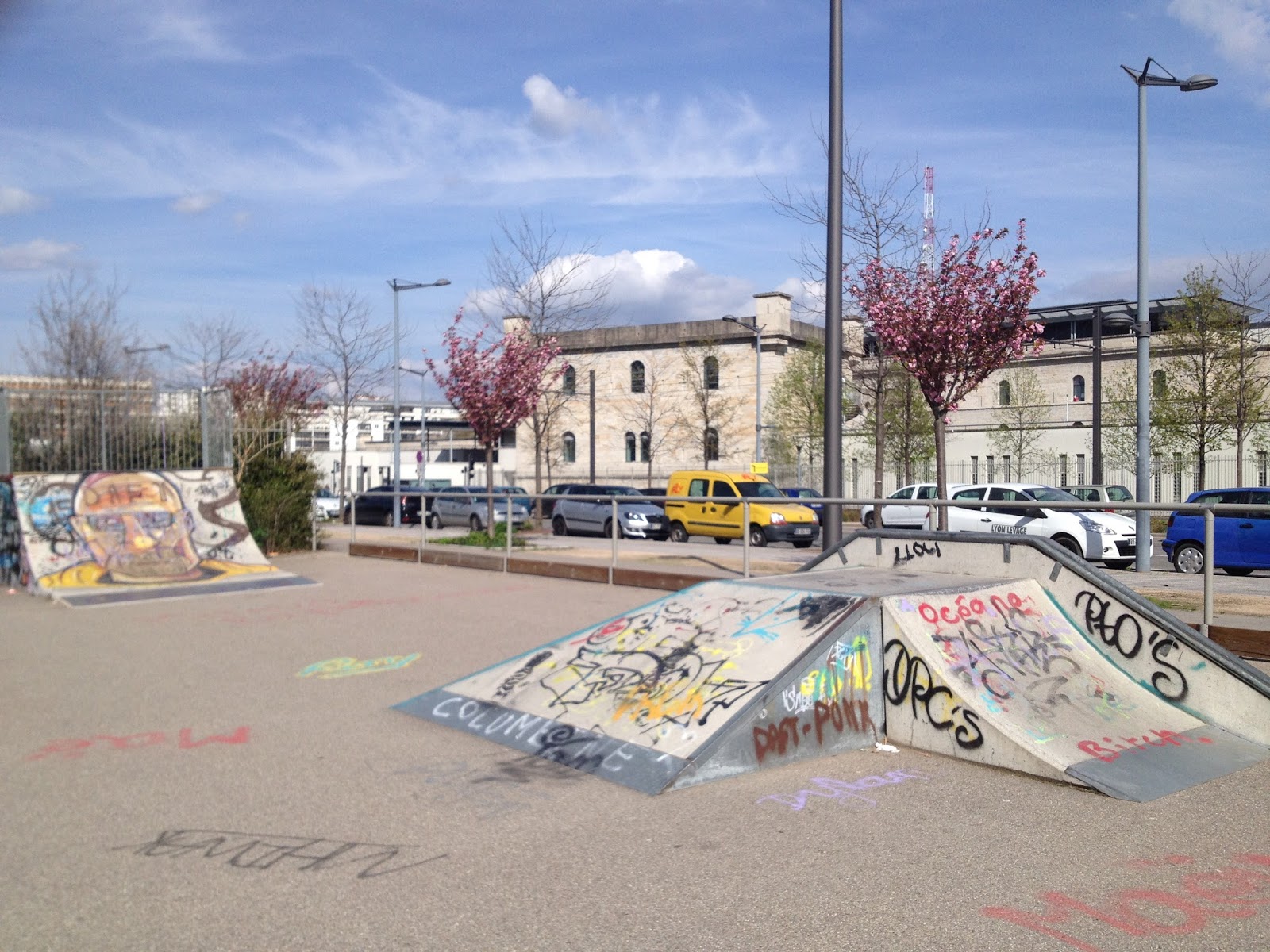 Mouton Duvernet Skatepark Lyon Skate Spot 1/5
