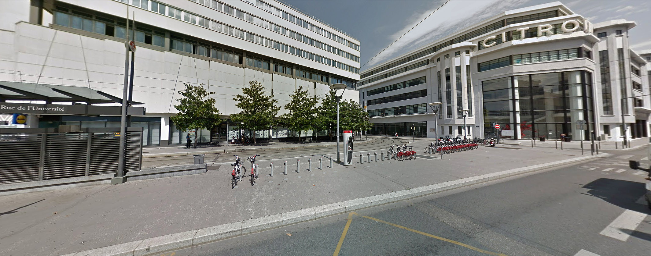 Université Street Spot Street Lyon Skate Spot 2/5
