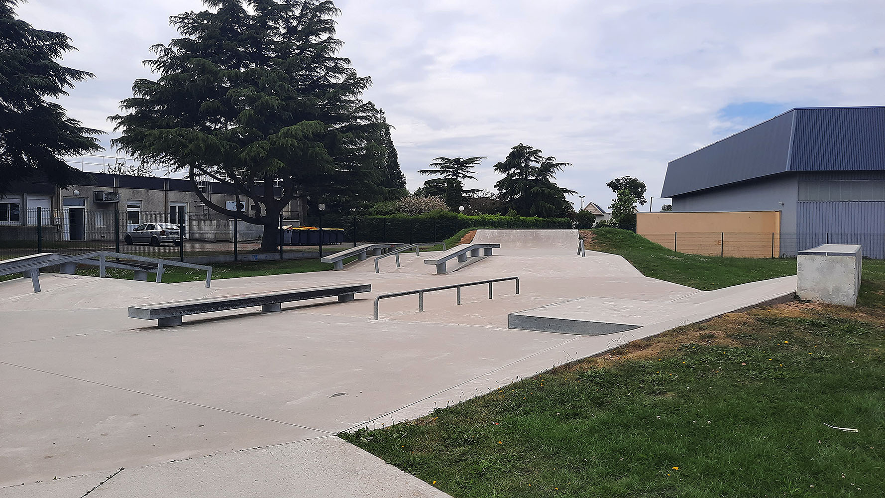 Complexe Sportif Skatepark Troarn Skate Spot 3/5