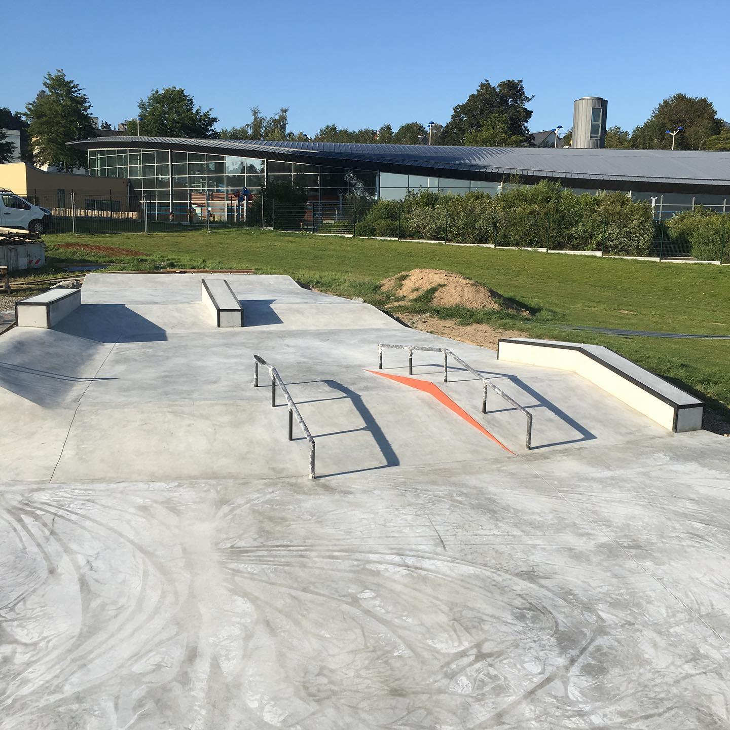 Parc de L'Europe Skatepark Vire Normandie Skate Spot 3/5
