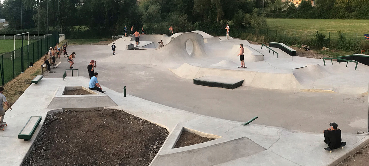 La Grangette Skatepark Thonon les Bains Skate Spot 4/5
