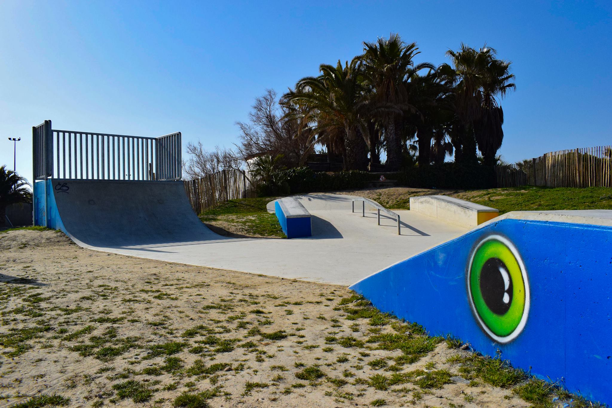 Parc du Levant Skatepark Palavas les Flots Skate Spot 3/5