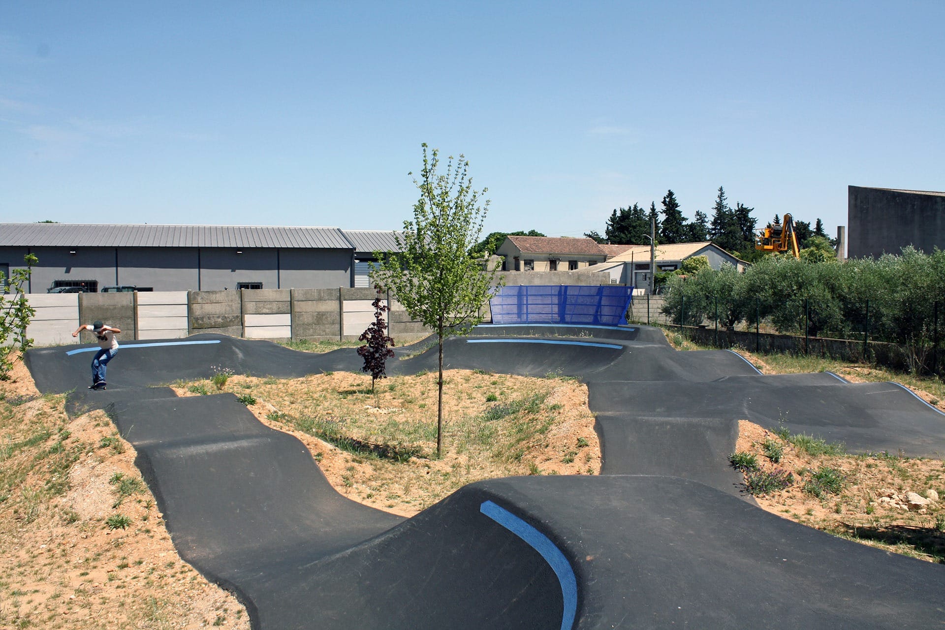 CS Léo Lagrange Pumptrack Vauvert Skate Spot 3/5