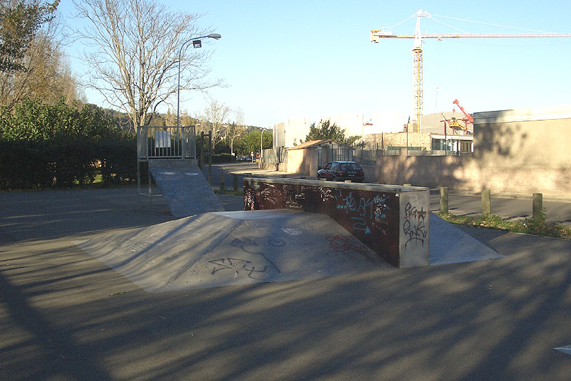 Parc Pierre Rabhi Skatepark Bédarieux Skate Spot 1/5