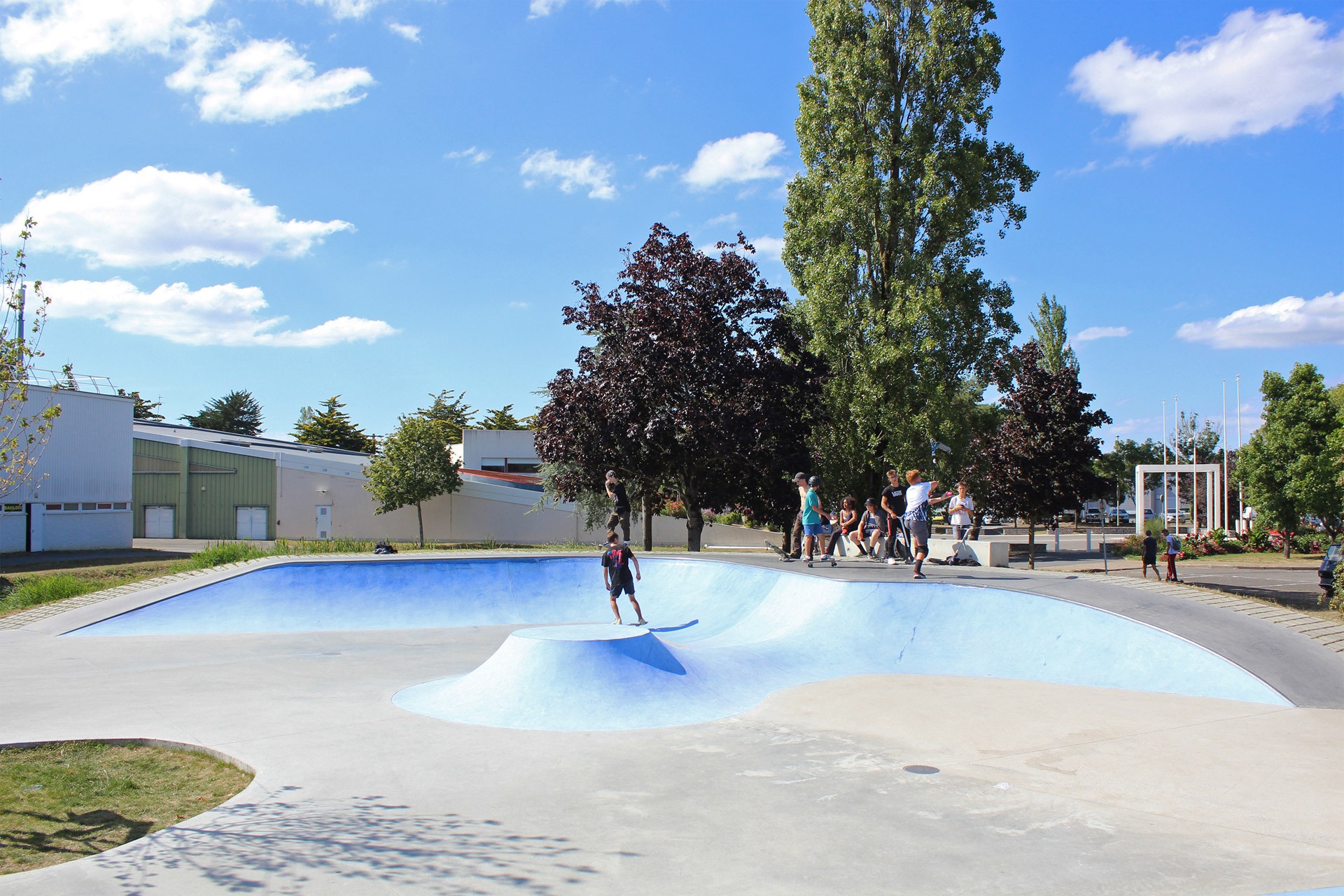Les Salines Skatepark La Baule Escoublac Skate Spot 4/5