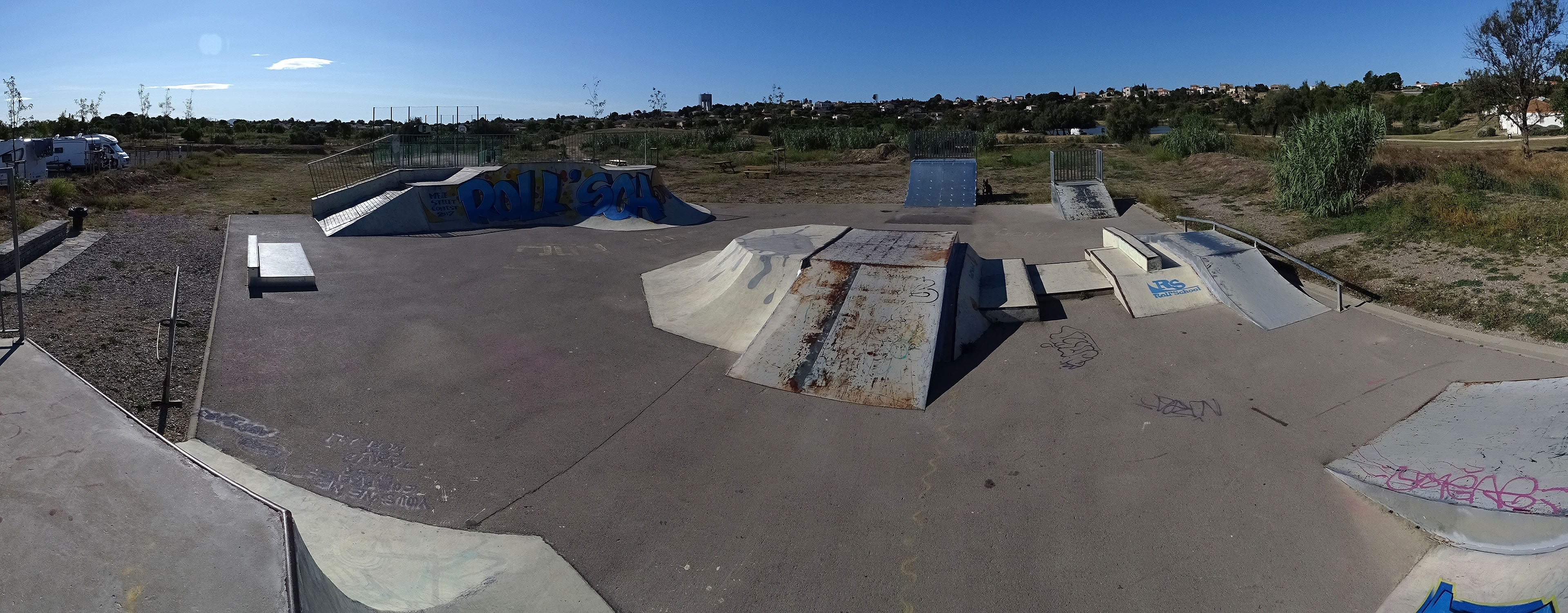 Parc du Sesquier Skatepark Mèze Skate Spot 2/5