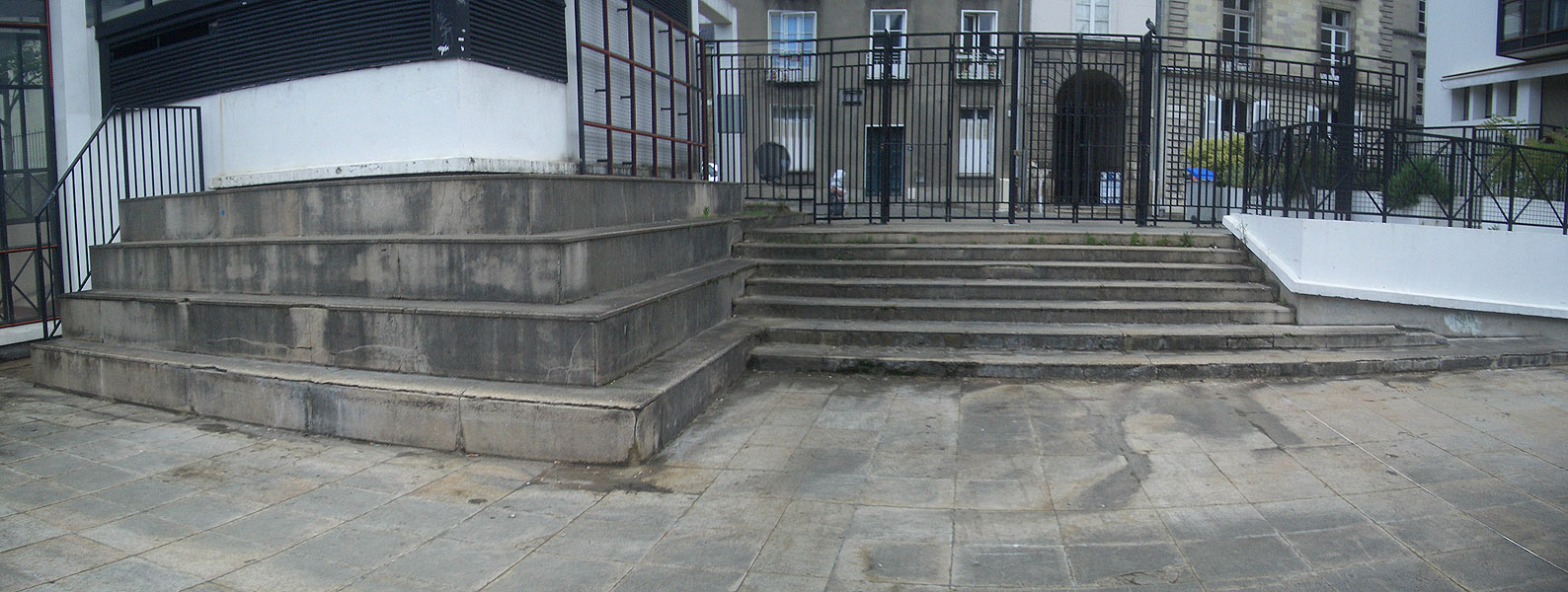 Médiathèque Demy Skatepark Nantes Skate Spot 4/5