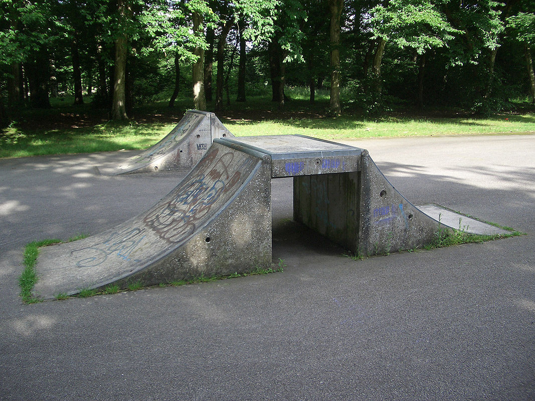 La Roseraie Skatepark Nantes Skate Spot 1/5