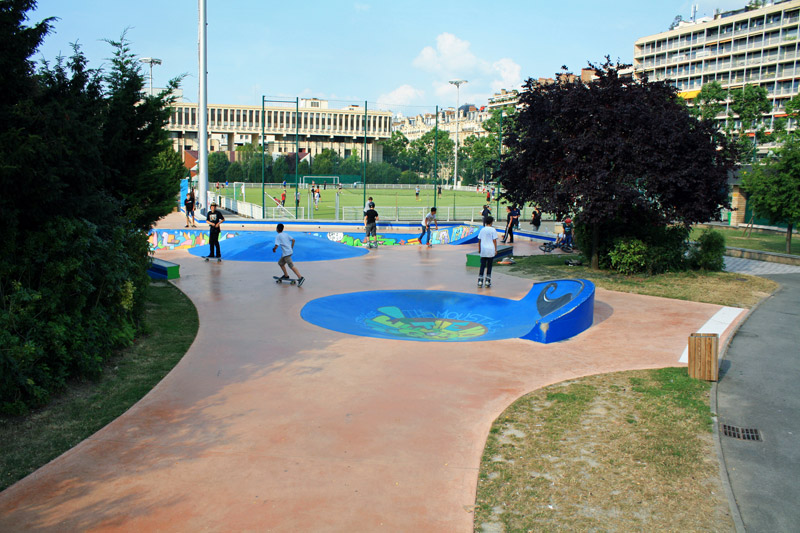 Muette Bowl Paris Skate Spot 4/5