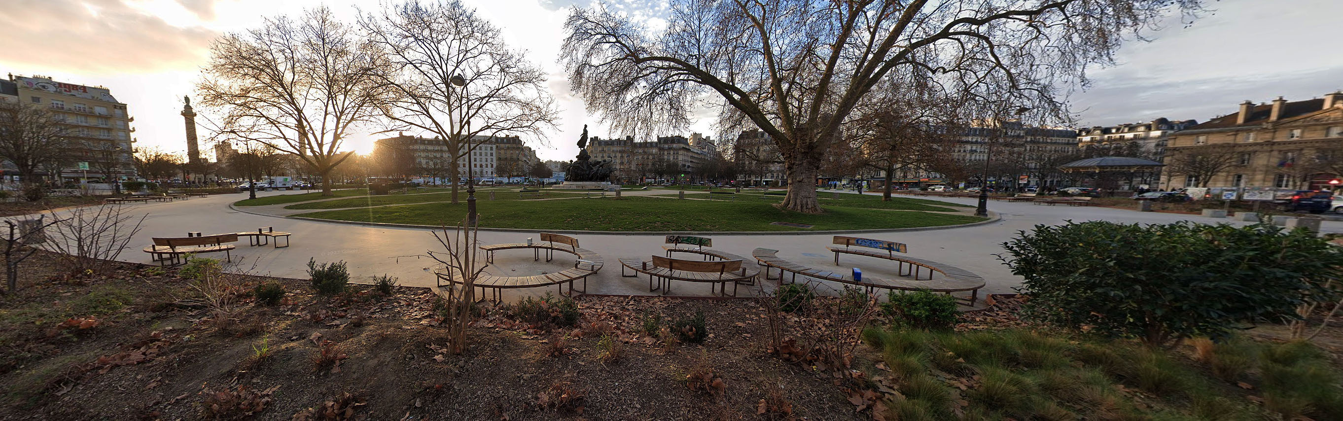 Nation Spot Street Paris Skate Spot 3/5