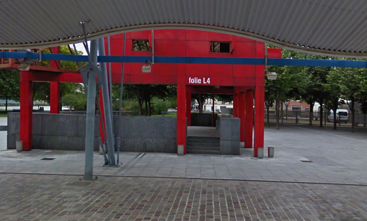 La Villette Galerie Spot Street Paris Skate Spot 2/5