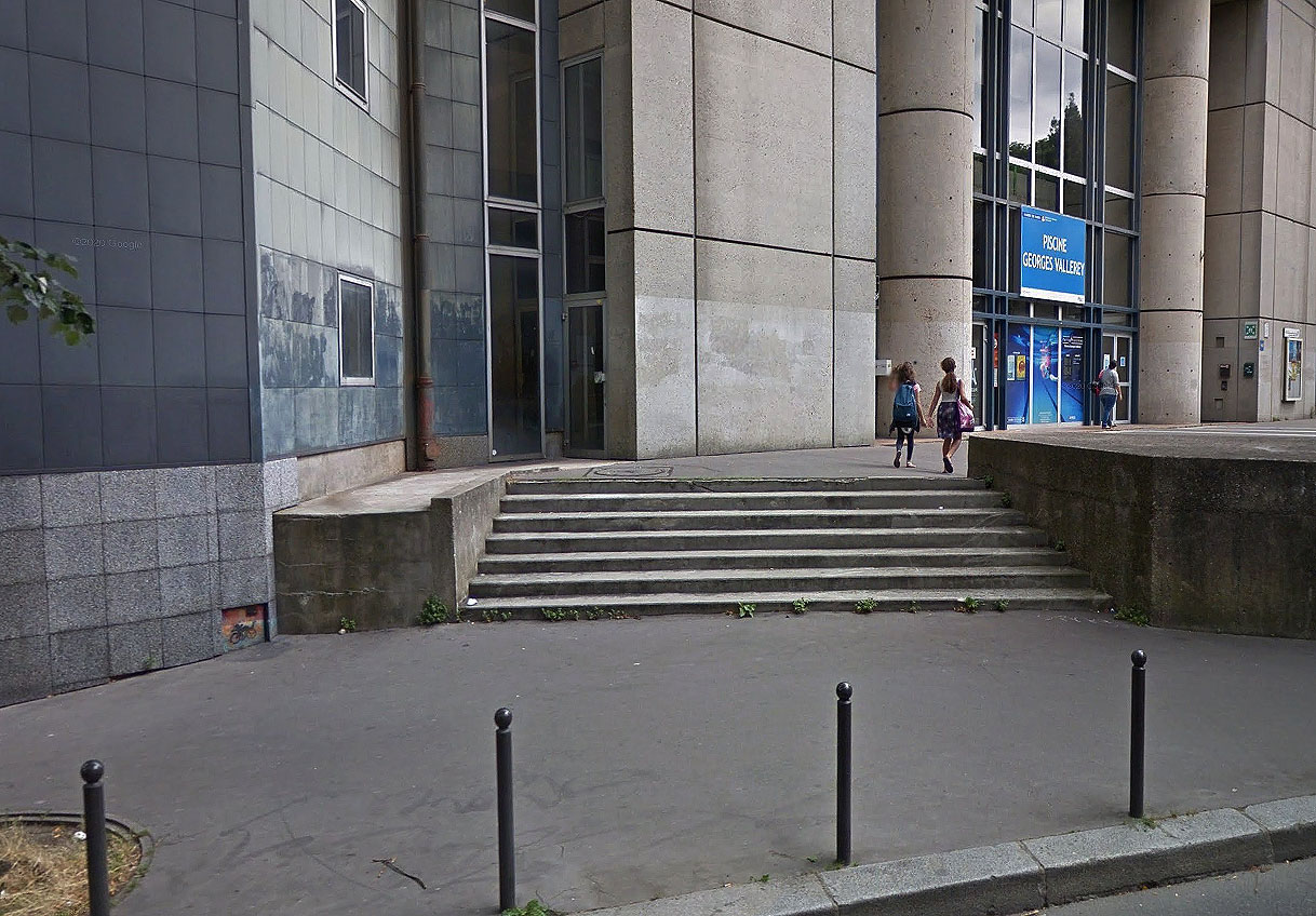 Piscine Vallerey Spot Street Paris Skate Spot 3/5