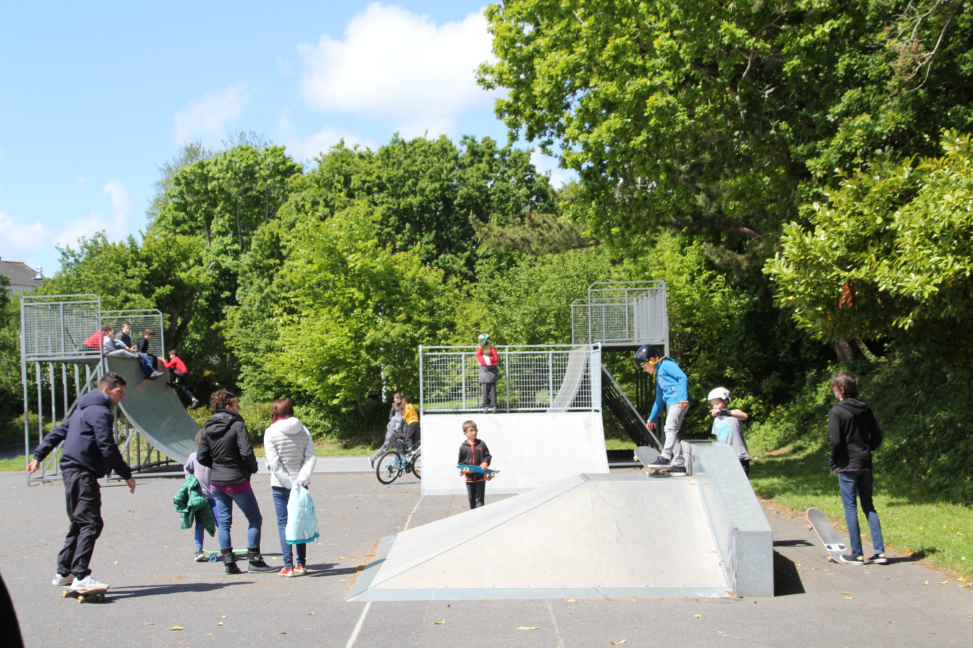 Collège Daubié Skatepark Plouzané Skate Spot 2/5