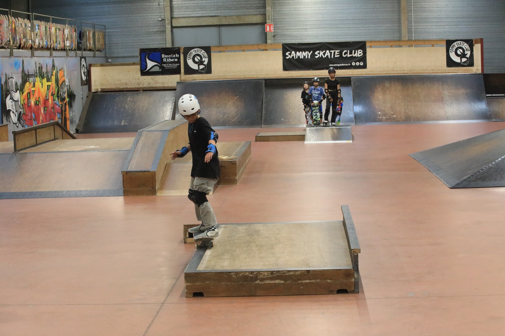 Sammy skate club Indoor Quimper Skate Spot 4/5