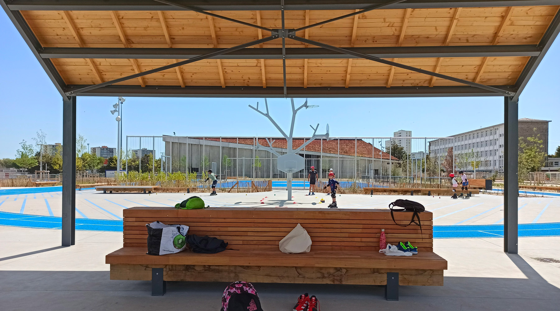 Plaine des Sports Spot Street Saint Nazaire Skate Spot 2/5