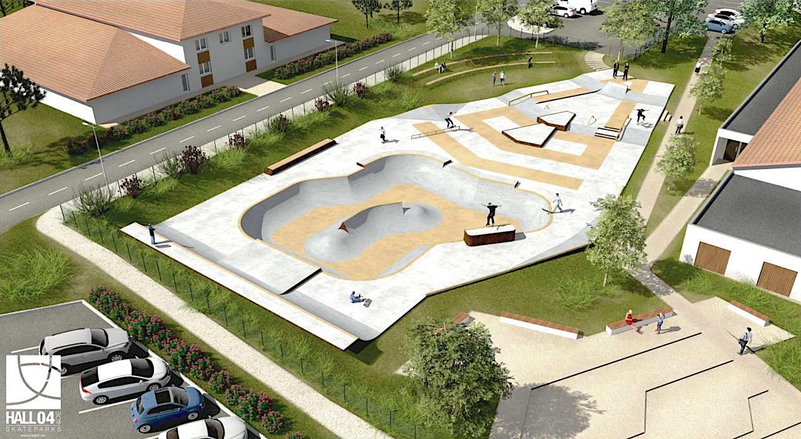 St Pierre du Mont Skatepark Saint Pierre du Mont Skate Spot 4/5