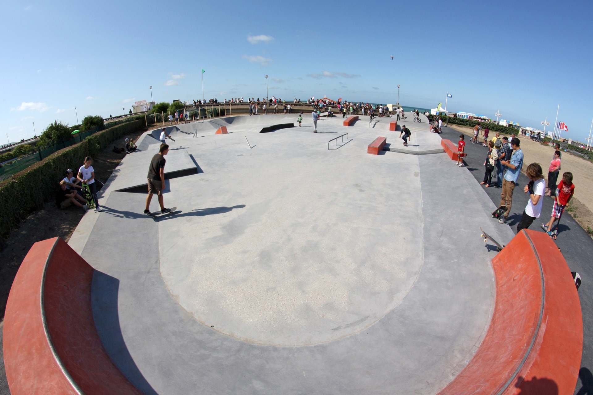 La Plage Skatepark Dieppe Skate Spot 4/5