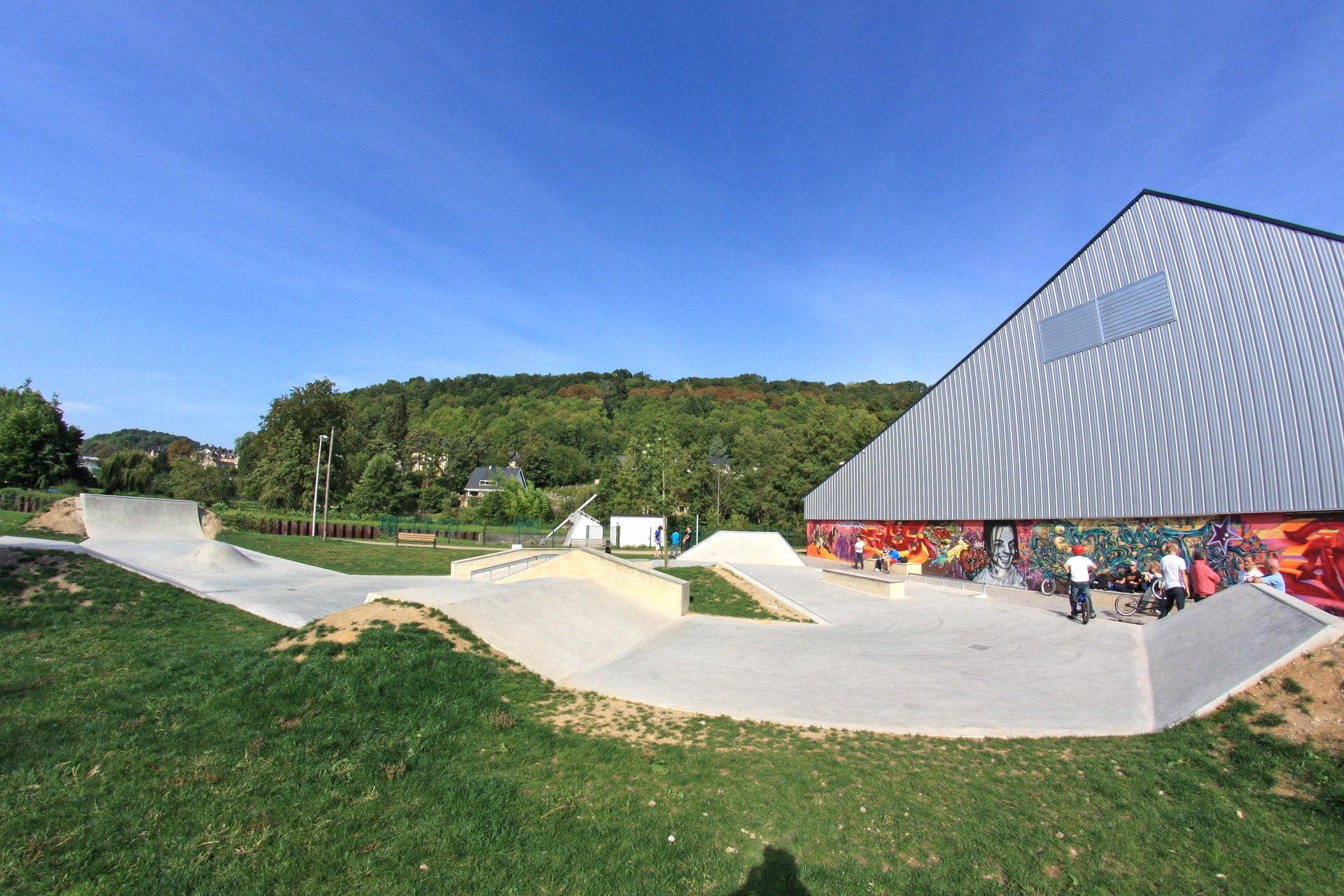 Collège Curie Skatepark Pont Audemer Skate Spot 3/5