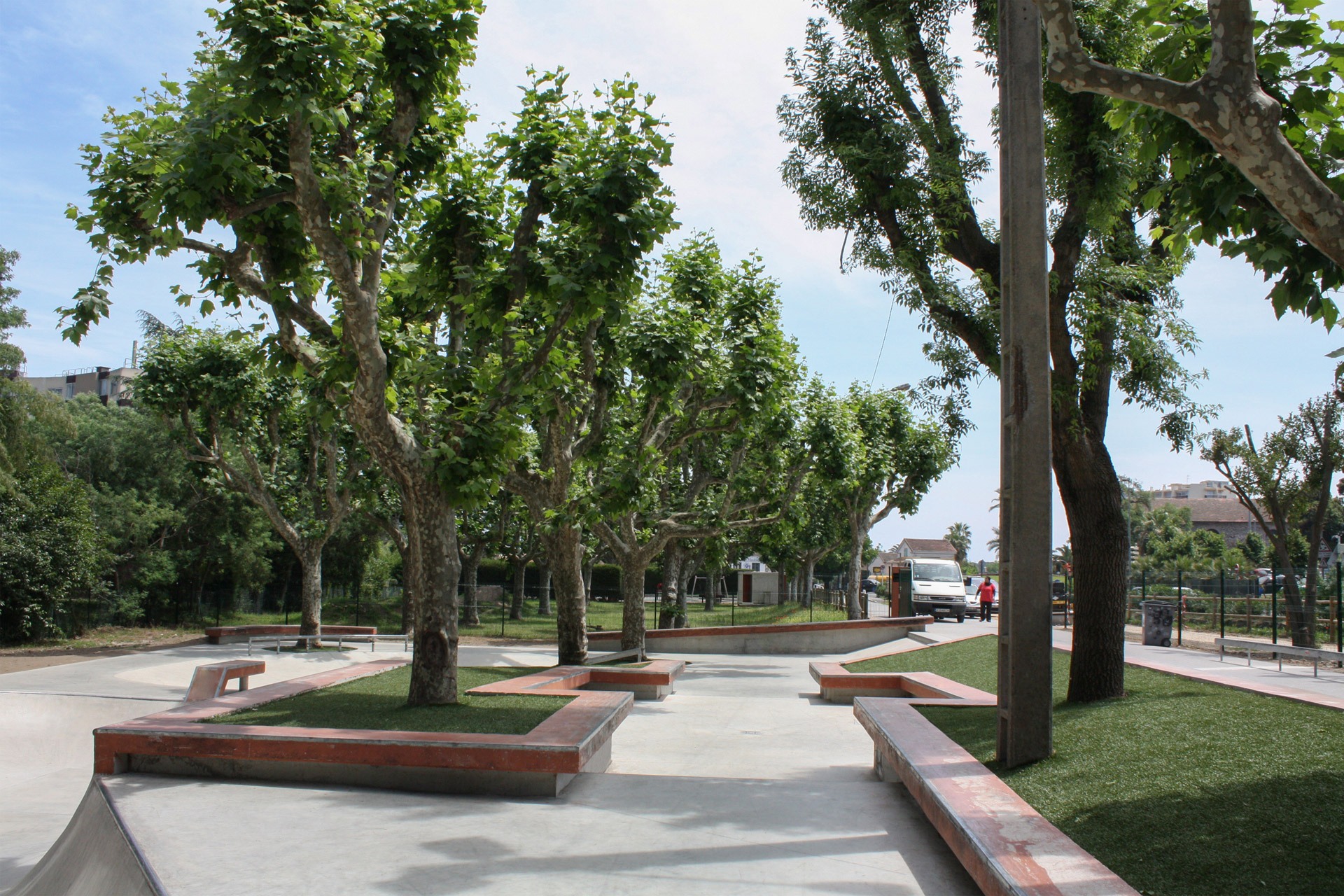 Carré de l'Espace Skatepark Mandelieu la Napoule Skate Spot 4/5