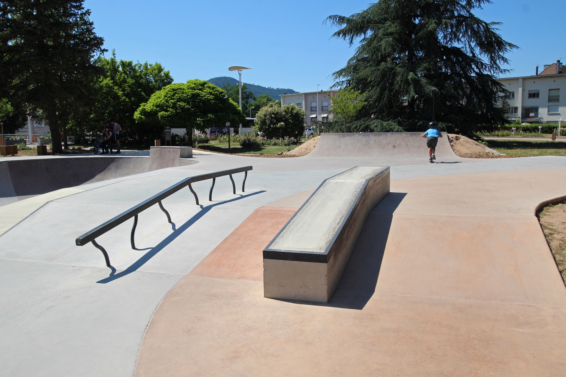 Parc Jean Mansuy Skatepark Saint Dié des Vosges Skate Spot 4/5