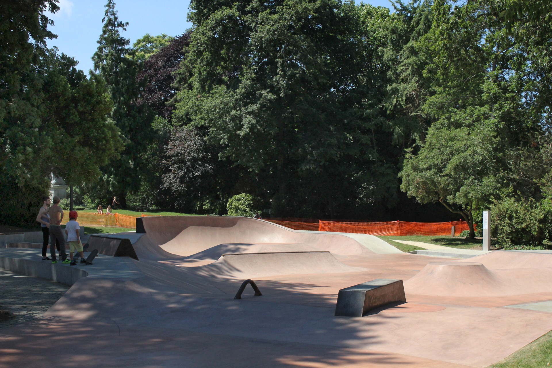 Parc des Promenades Skatepark Saint Brieuc Skate Spot 4/5