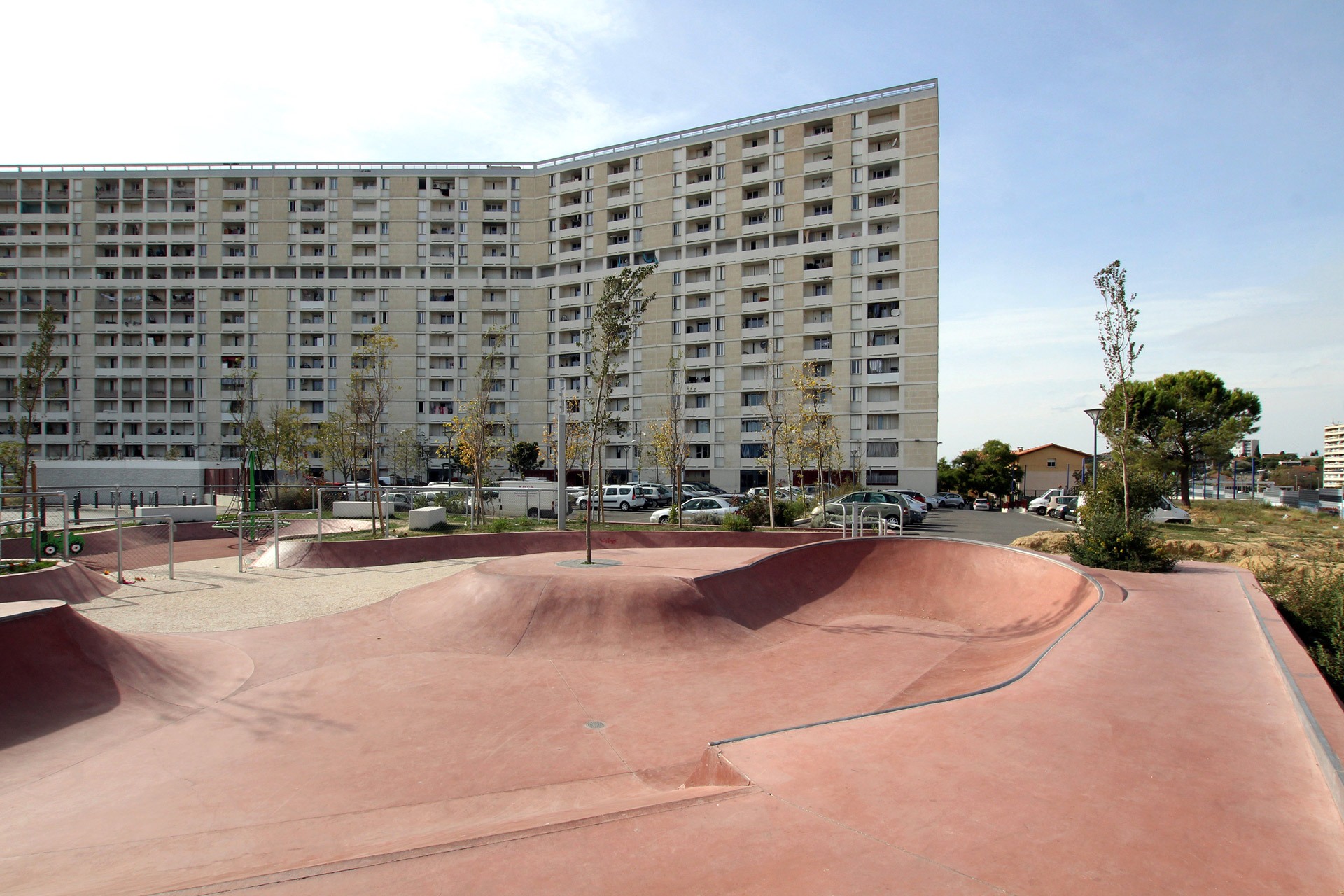 Les Lauriers Bowl Marseille Skate Spot 4/5