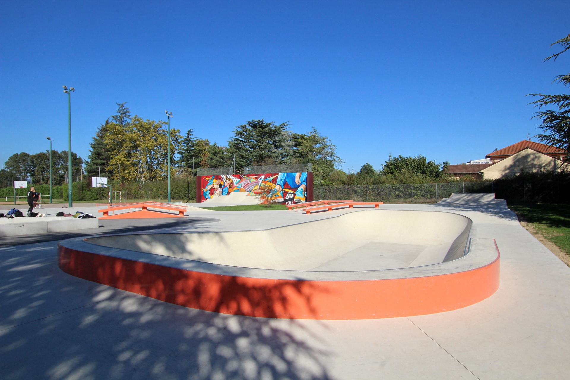 Stade Guivier Skatepark Chaponost Skate Spot 4/5