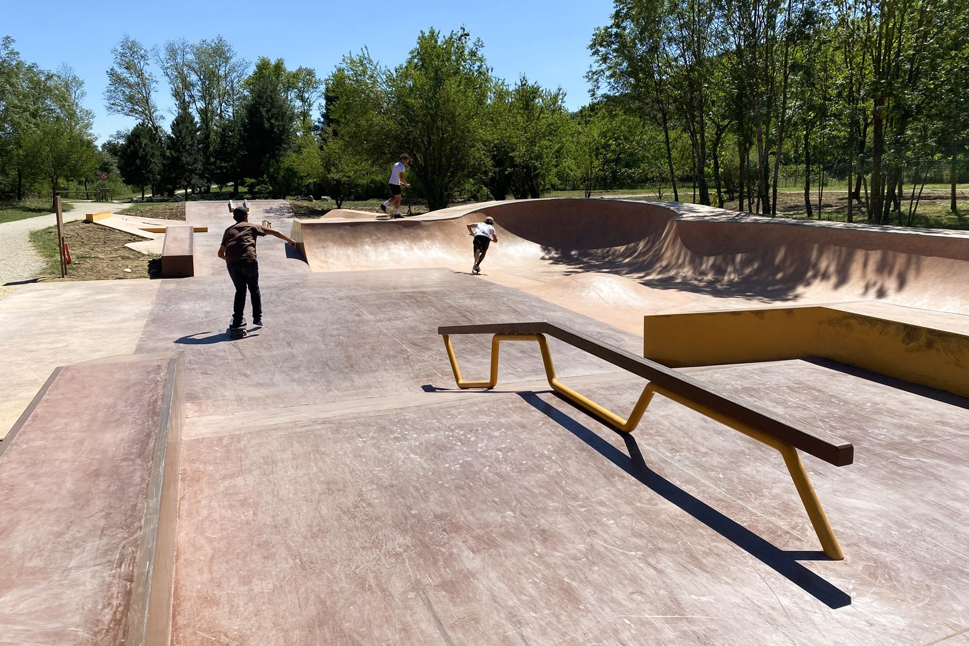 Le Mialan Skatepark Saint Péray Skate Spot 4/5
