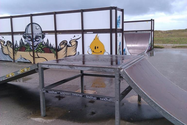 Plage de la Falaise Mini Guidel Skate Spot 4/5